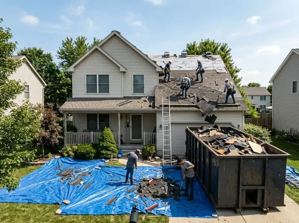 roof-replacement-debris-remova-004 — frequently asked questions, Cheapest Dumpster Rentals in Fostoria, OH